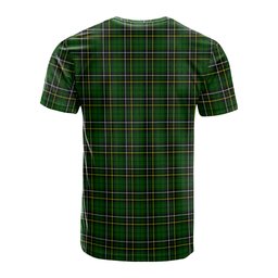 ScotsTee Shop Scottish MacAlpin Modern Clan Crest Tartan T Shirt for Family Tartan Matching Family T Shirts