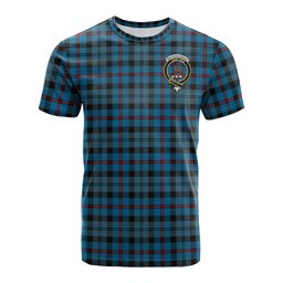 ScotsTee Shop Scottish MacCorquodale Clan Crest Tartan T Shirt for Family Tartan Matching Family T Shirts
