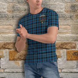 ScotsTee Shop Scottish MacCorquodale Clan Crest Tartan T Shirt for Family Tartan Matching Family T Shirts