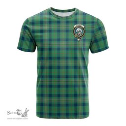 ScotsTee Shop Scottish Kennedy Ancient Clan Crest Tartan T Shirt for Family Tartan Matching Family T Shirts