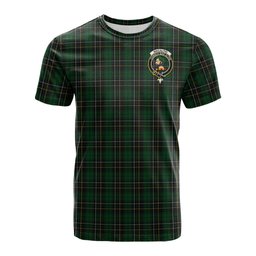 ScotsTee Shop Scottish MacAlpin Clan Crest Tartan T Shirt for Family Tartan Matching Family T Shirts