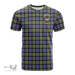 ScotsTee Shop Scottish MacDonald Ancient Clan Crest Tartan T Shirt for Family Tartan Matching Family T Shirts