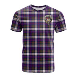 ScotsTee Shop Scottish MacDonald Dress Modern Clan Crest Tartan T Shirt for Family Tartan Matching Family T Shirts