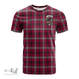 ScotsTee Shop Scottish Little Clan Crest Tartan T Shirt for Family Tartan Matching Family T Shirts