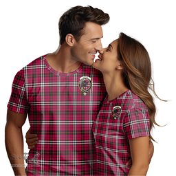ScotsTee Shop Scottish Little Clan Crest Tartan T Shirt for Family Tartan Matching Family T Shirts