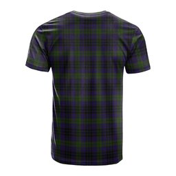 ScotsTee Shop Scottish Lumsden Hunting Clan Crest Tartan T Shirt for Family Tartan Matching Family T Shirts
