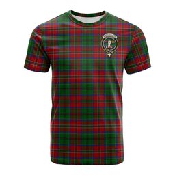 ScotsTee Shop Scottish MacCulloch Clan Crest Tartan T Shirt for Family Tartan Matching Family T Shirts