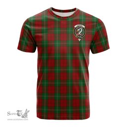 ScotsTee Shop Scottish Lennox Clan Crest Tartan T Shirt for Family Tartan Matching Family T Shirts