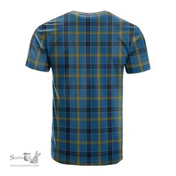 ScotsTee Shop Scottish Laing Clan Crest Tartan T Shirt for Family Tartan Matching Family T Shirts