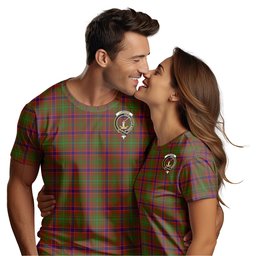 ScotsTee Shop Scottish Lumsden Clan Crest Tartan T Shirt for Family Tartan Matching Family T Shirts