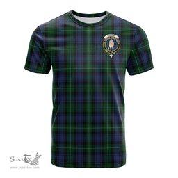 ScotsTee Shop Scottish Lamont #2 Clan Crest Tartan T Shirt for Family Tartan Matching Family T Shirts