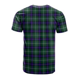 ScotsTee Shop Scottish MacDonald of the Isles Hunting Modern Clan Crest Tartan T Shirt for Family Tartan Matching Family T Shirts