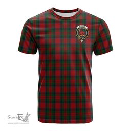 ScotsTee Shop Scottish MacDuff Clan Crest Tartan T Shirt for Family Tartan Matching Family T Shirts