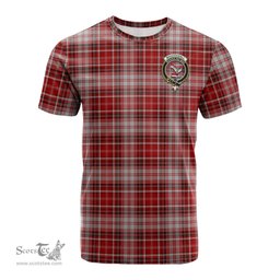 ScotsTee Shop Scottish MacDougall Dress Clan Crest Tartan T Shirt for Family Tartan Matching Family T Shirts