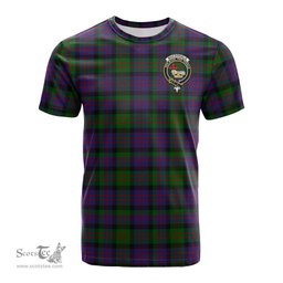ScotsTee Shop Scottish MacDonald Clan Crest Tartan T Shirt for Family Tartan Matching Family T Shirts