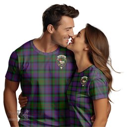 ScotsTee Shop Scottish MacDonald Clan Crest Tartan T Shirt for Family Tartan Matching Family T Shirts