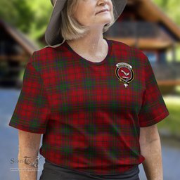 ScotsTee Shop Scottish MacDougall Clan Crest Tartan T Shirt for Family Tartan Matching Family T Shirts
