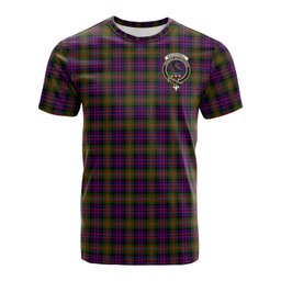 ScotsTee Shop Scottish MacDonell of Glengarry Modern Clan Crest Tartan T Shirt for Family Tartan Matching Family T Shirts