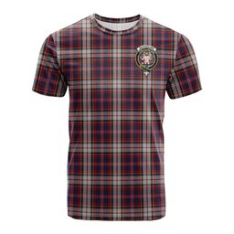 ScotsTee Shop Scottish MacFarlane Dress Clan Crest Tartan T Shirt for Family Tartan Matching Family T Shirts