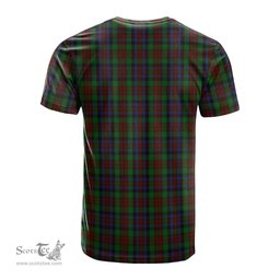 ScotsTee Shop Scottish MacDuff Hunting Clan Crest Tartan T Shirt for Family Tartan Matching Family T Shirts