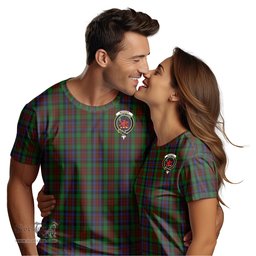 ScotsTee Shop Scottish MacDuff Hunting Clan Crest Tartan T Shirt for Family Tartan Matching Family T Shirts