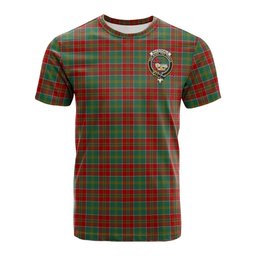 ScotsTee Shop Scottish MacDonald of Kingsburgh Clan Crest Tartan T Shirt for Family Tartan Matching Family T Shirts
