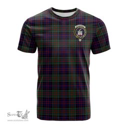 ScotsTee Shop Scottish MacDonald of Clan Ranald Clan Crest Tartan T Shirt for Family Tartan Matching Family T Shirts