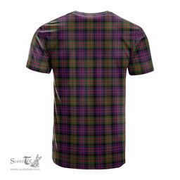 ScotsTee Shop Scottish MacDonald Modern Clan Crest Tartan T Shirt for Family Tartan Matching Family T Shirts