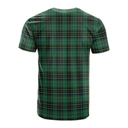 ScotsTee Shop Scottish MacAlpin Ancient Clan Crest Tartan T Shirt for Family Tartan Matching Family T Shirts