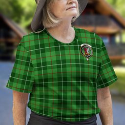 ScotsTee Shop Scottish Boyle Clan Crest Tartan T Shirt for Family Tartan Matching Family T Shirts