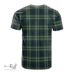 ScotsTee Shop Scottish Blyth Clan Crest Tartan T Shirt for Family Tartan Matching Family T Shirts