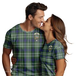 ScotsTee Shop Scottish Blyth Clan Crest Tartan T Shirt for Family Tartan Matching Family T Shirts