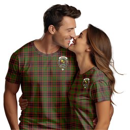 ScotsTee Shop Scottish Buchan Modern Clan Crest Tartan T Shirt for Family Tartan Matching Family T Shirts