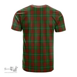 ScotsTee Shop Scottish Bruce Hunting Clan Crest Tartan T Shirt for Family Tartan Matching Family T Shirts