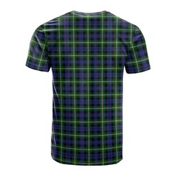 ScotsTee Shop Scottish Baillie Modern Clan Crest Tartan T Shirt for Family Tartan Matching Family T Shirts