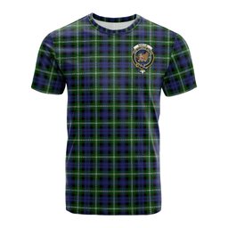 ScotsTee Shop Scottish Baillie Modern Clan Crest Tartan T Shirt for Family Tartan Matching Family T Shirts