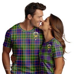 ScotsTee Shop Scottish Arnott Clan Crest Tartan T Shirt for Family Tartan Matching Family T Shirts