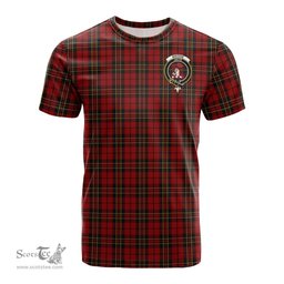 ScotsTee Shop Scottish Brodie Clan Crest Tartan T Shirt for Family Tartan Matching Family T Shirts