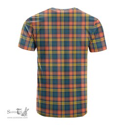 ScotsTee Shop Scottish Buchanan Ancient Clan Crest Tartan T Shirt for Family Tartan Matching Family T Shirts