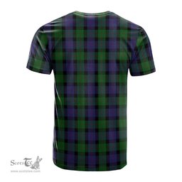 ScotsTee Shop Scottish Blair Clan Crest Tartan T Shirt for Family Tartan Matching Family T Shirts