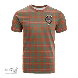 ScotsTee Shop Scottish Bruce Ancient Clan Crest Tartan T Shirt for Family Tartan Matching Family T Shirts