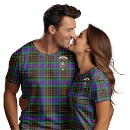 ScotsTee Shop Scottish Brodie Hunting Modern Clan Crest Tartan T Shirt for Family Tartan Matching Family T Shirts