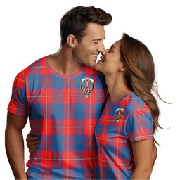 ScotsTee Shop Scottish Blane Clan Crest Tartan T Shirt for Family Tartan Matching Family T Shirts