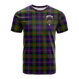 ScotsTee Shop Scottish Cameron of Erracht Modern Clan Crest Tartan T Shirt for Family Tartan Matching Family T Shirts