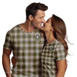 ScotsTee Shop Scottish Buchanan Dress Clan Crest Tartan T Shirt for Family Tartan Matching Family T Shirts