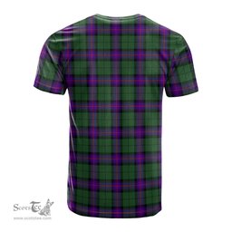 ScotsTee Shop Scottish Armstrong Modern Clan Crest Tartan T Shirt for Family Tartan Matching Family T Shirts