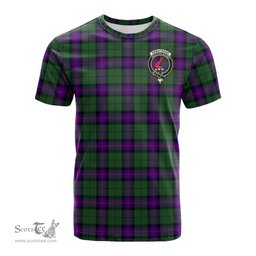 ScotsTee Shop Scottish Armstrong Modern Clan Crest Tartan T Shirt for Family Tartan Matching Family T Shirts