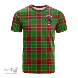 ScotsTee Shop Scottish Baxter Modern Clan Crest Tartan T Shirt for Family Tartan Matching Family T Shirts