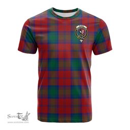 ScotsTee Shop Scottish Byres (Byses) Clan Crest Tartan T Shirt for Family Tartan Matching Family T Shirts
