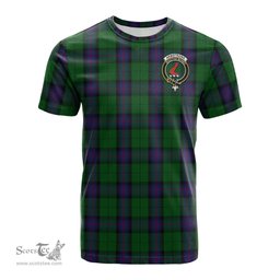 ScotsTee Shop Scottish Armstrong Clan Crest Tartan T Shirt for Family Tartan Matching Family T Shirts